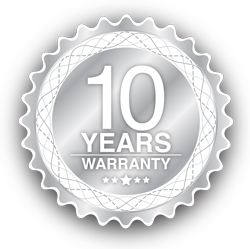 10 Years Warranty